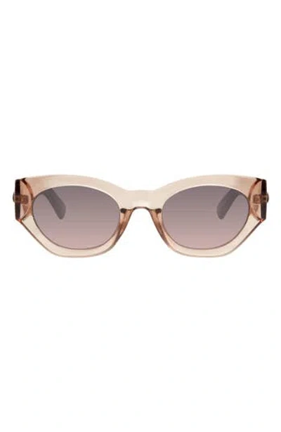 Kurt Geiger London 52mm Cat Eye Sunglasses In Brown