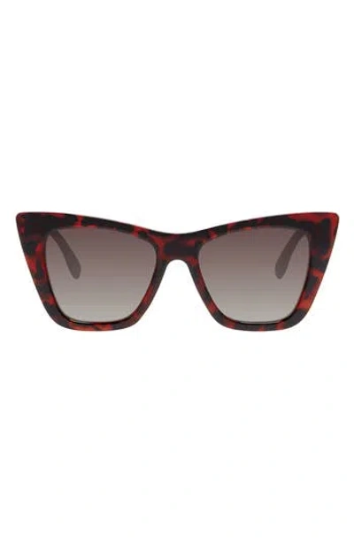 Kurt Geiger London 52mm Cat Eye Sunglasses In Pattern