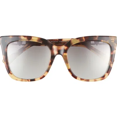 Kurt Geiger London 53mm Polarized Cat Eye Sunglasses In Multi
