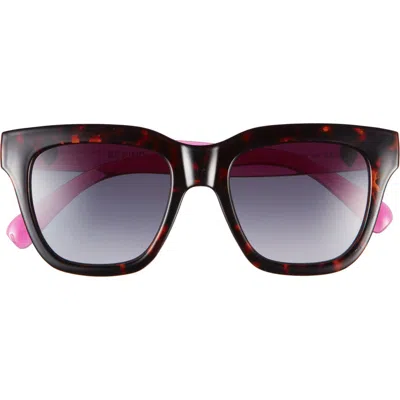 Kurt Geiger London 53mm Square Sunglasses In Brown