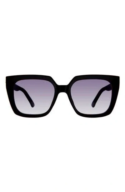 Kurt Geiger London 53mm Square Sunglasses In Black