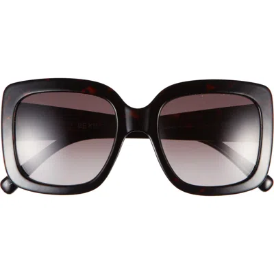 Kurt Geiger London 53mm Square Sunglasses In Brown