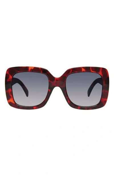 Kurt Geiger London 53mm Square Sunglasses In Brown