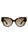 Kurt Geiger London 54mm Cat Eye Sunglasses