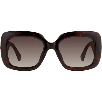 Kurt Geiger London 55mm Sunglasses In Brown