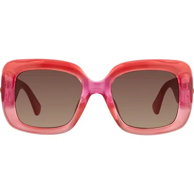Kurt Geiger London 55mm Sunglasses In Pink
