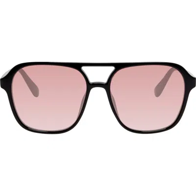 Kurt Geiger London 56mm Navigator Sunglasses In Pink