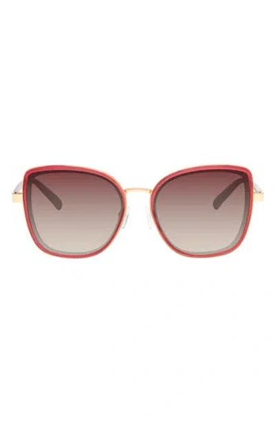 Kurt Geiger London 57mm Square Sunglasses In Pattern