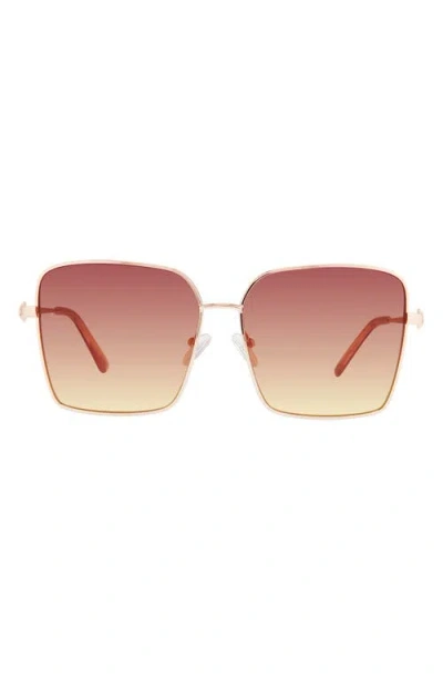 Kurt Geiger London 61mm Sunglasses In Gold