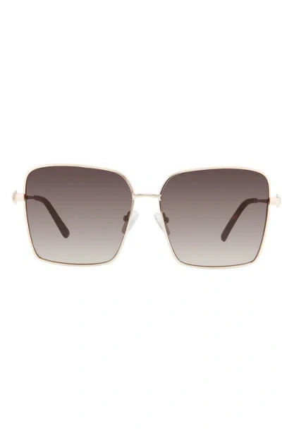Kurt Geiger London 61mm Sunglasses In Gold