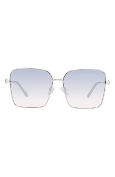 Kurt Geiger London 61mm Sunglasses In Silver
