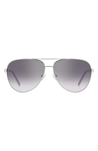 Kurt Geiger London 65mm Oversize Gradient Pilot Sunglasses In Multi
