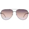 Kurt Geiger London 65mm Oversize Pilot Sunglasses