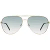 Kurt Geiger London 65mm Oversize Pilot Sunglasses