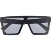 Kurt Geiger London 99mm Flat Top Sunglasses In Black
