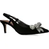 Kurt Geiger Belgravia Bow Sling In Black