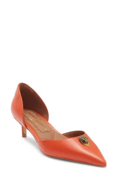 Kurt Geiger London Belgravia D'orsay Pump In Orange