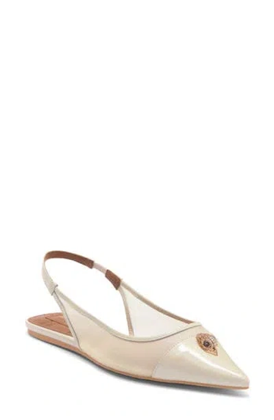 Kurt Geiger London Belgravia Eagle Slingback Flat