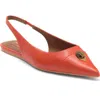 Kurt Geiger London Belgravia Eagle Slingback Flat