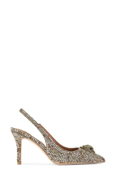 Kurt Geiger London Belgravia Slingback Pointed Toe Pump In Multi