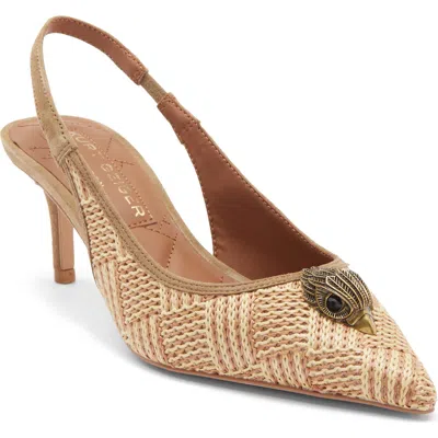 Kurt Geiger London Belgravia Slingback Pump In Sand