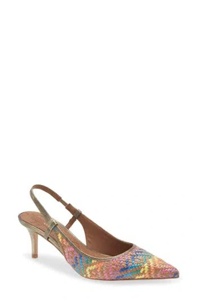 Kurt Geiger London Belgravia Slingback Pump In Multi