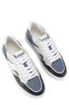 Kurt Geiger London Benn Low Top Sneaker In Navy