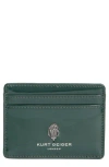 Kurt Geiger London Bond Card Holder In Green