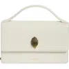 Kurt Geiger London Bond Croc Embossed Leather Top Handle Bag