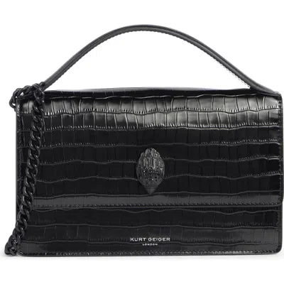 Kurt Geiger London Bond Top Handle Bag In Black