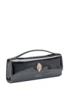 Kurt Geiger Bond Long Top Handle Clutch In Black
