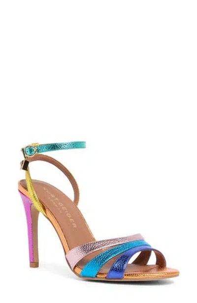 Kurt Geiger London Brixton Ankle Strap Stiletto Sandal In Multi