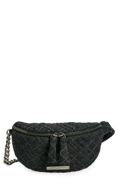 Kurt Geiger London Brixton Belt Bag In Black