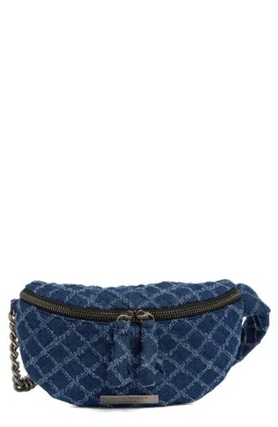 Kurt Geiger London Brixton Belt Bag In Denim