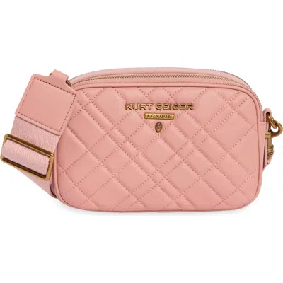 Kurt Geiger London Brixton Camera Crossbody Bag In Pink