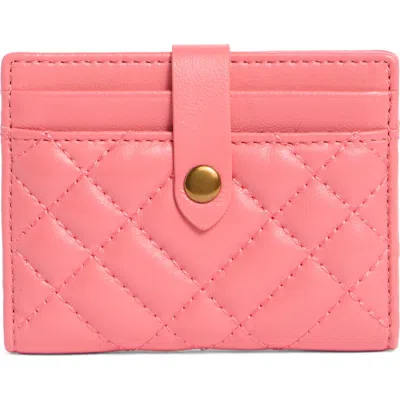 Kurt Geiger London Brixton Card Case In Pink