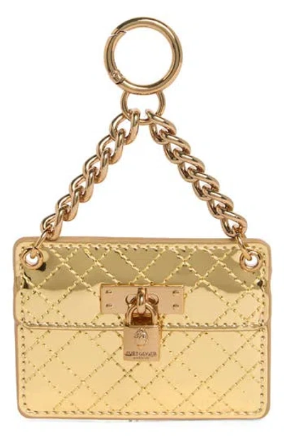 Kurt Geiger London Brixton Charm Keychain In Gold