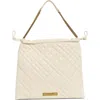 Kurt Geiger London Brixton Drawstring Shoulder Bag In Natural