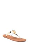 Kurt Geiger London Brixton Jelly Slide Sandal In Bronze/orange