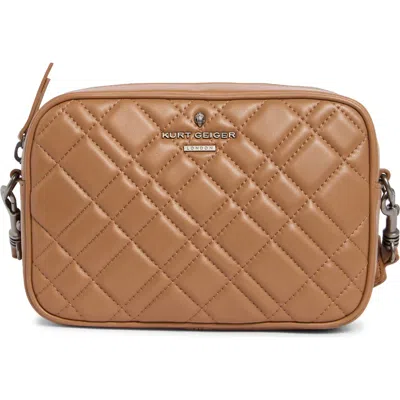 Kurt Geiger London Brixton Large Camera Crossbody Bag In Brown