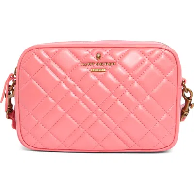 Kurt Geiger London Brixton Large Camera Crossbody Bag In Pink