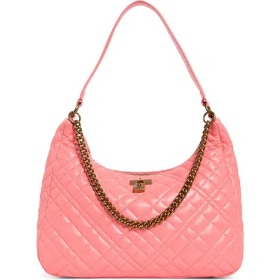 Kurt Geiger London Brixton Large Hobo Shoulder Bag In Pink