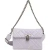 Kurt Geiger Leather Kensington Bag In Light/pastel Purple
