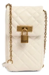 Kurt Geiger London Brixton Phone Crossbody Bag In Natural
