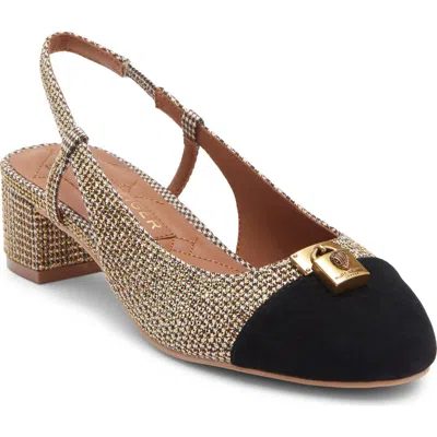 Kurt Geiger London Brixton Slingback Pump In Brown