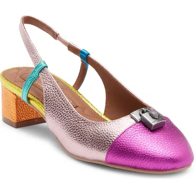 Kurt Geiger London Brixton Slingback Pump In Multi