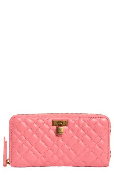 Kurt Geiger London Brixton Zip Wallet In Pink