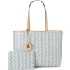 Kurt Geiger London Camden Coated Canvas Shopper Bag In White