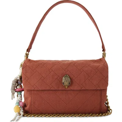 Kurt Geiger London Celia Shoulder Bag In Brown