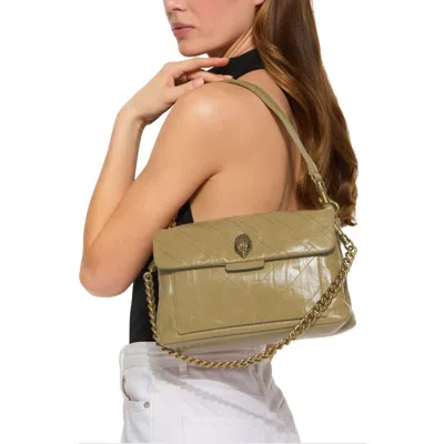 Kurt Geiger London Celia Shoulder Bag In Green